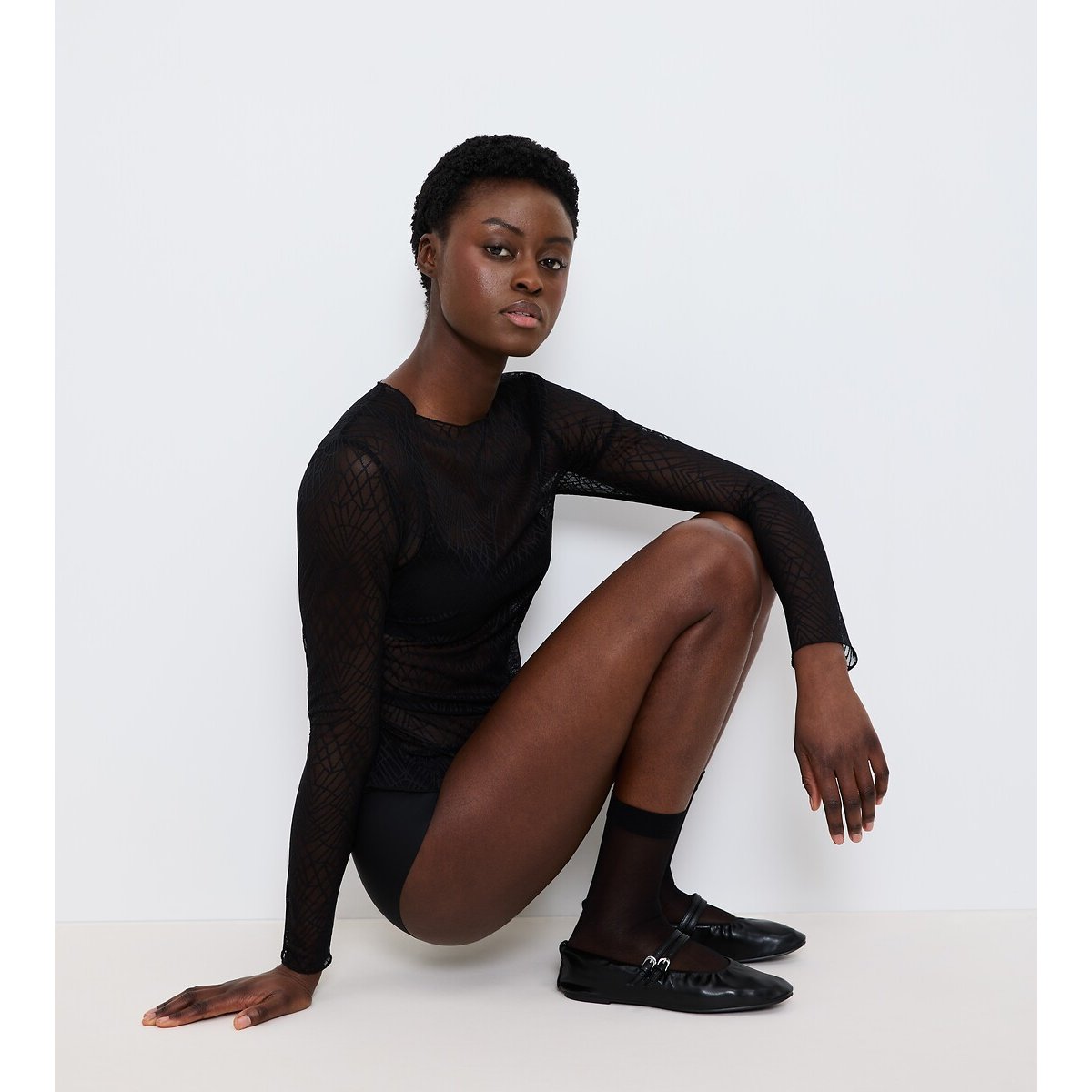 A Weekend To Remember Lace Top black, TRIUMPH