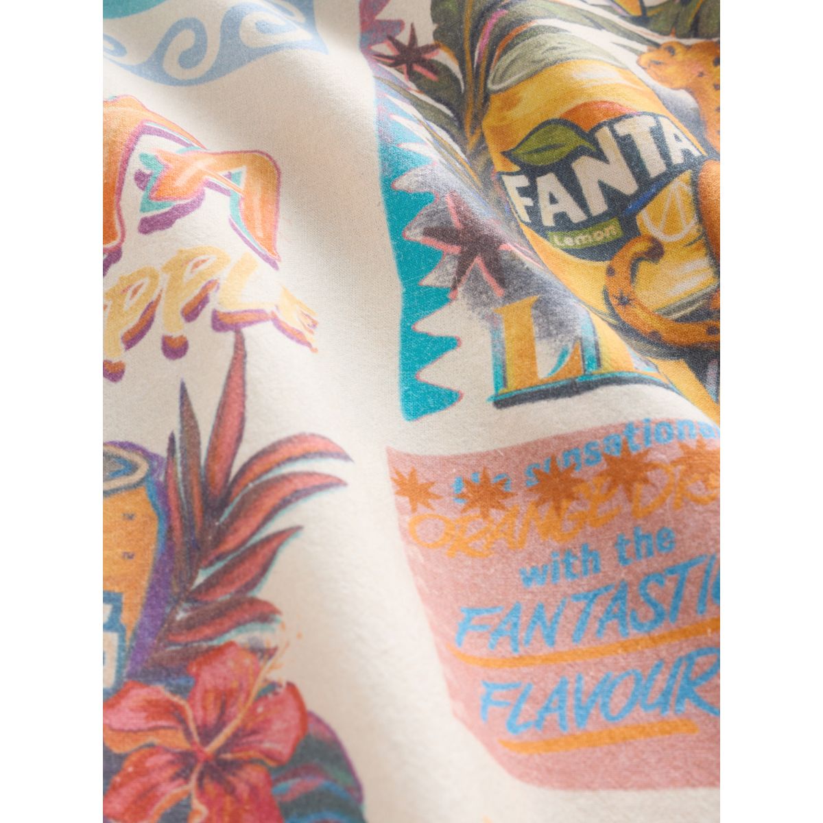 Chemise manches courtes à imprimé multi fanta, NEXT