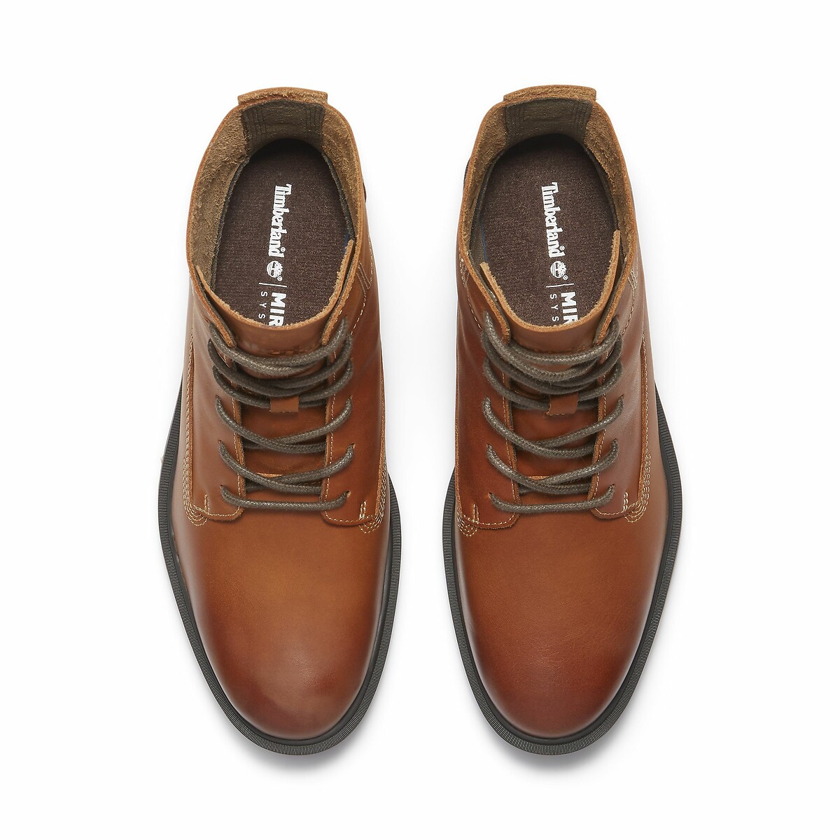 Brimfield Ankle Boots with Lace-Up Fastening light brown, TIMBERLAND