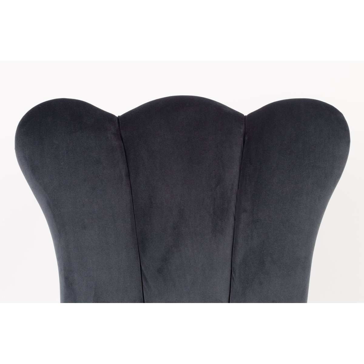 Chaise design en tissu, FAYE gris, BOITE A DESIGN