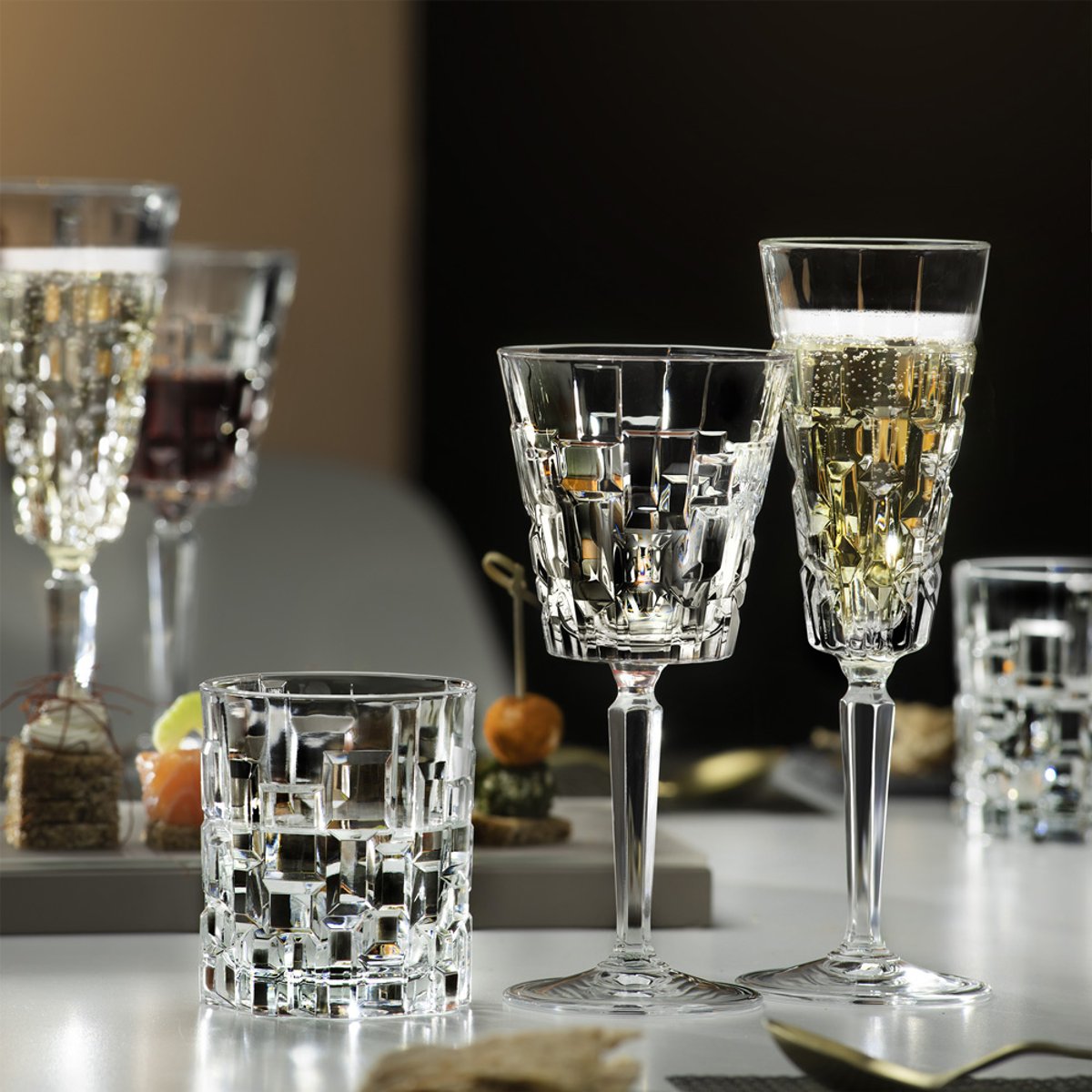 Verre à pied Etna 28 cl (lot de 6) transparent / cristal, RCR