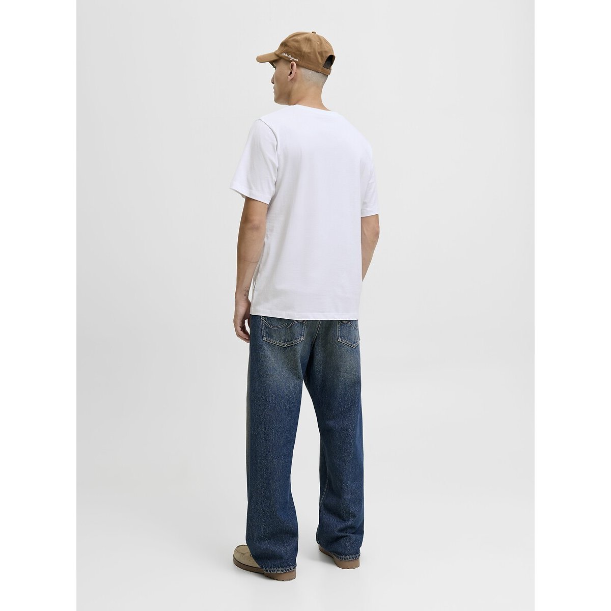 T-Shirt Jorinwood weiss, JACK & JONES