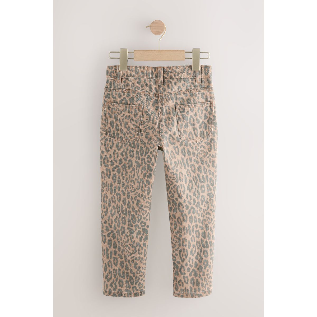 Jean mom 100 % coton animal, NEXT