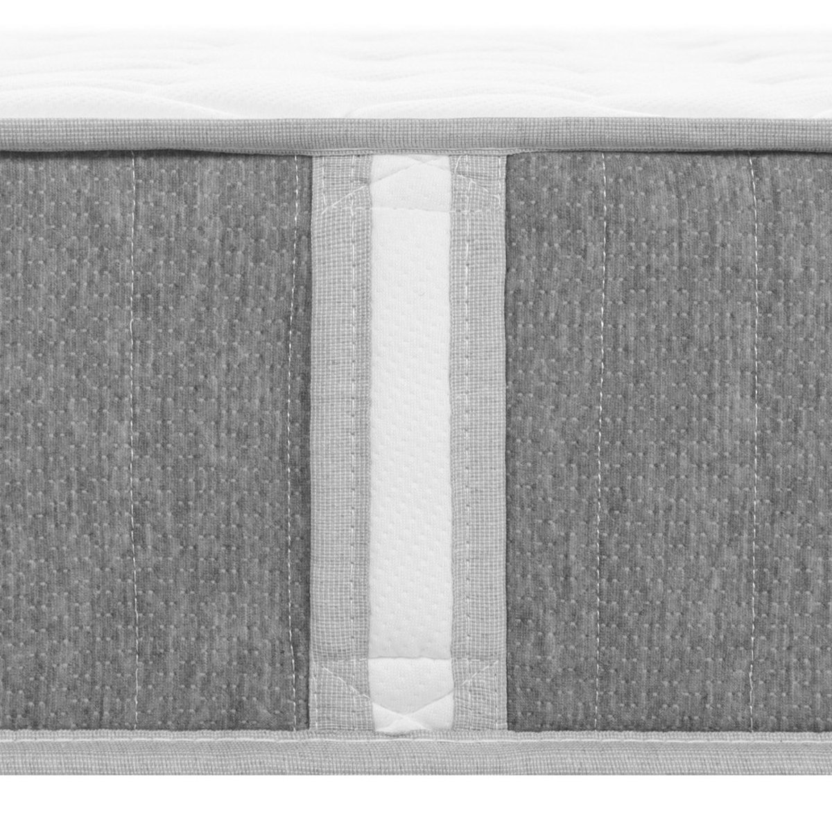 Matelas 100% ressorts, accueil ferme, épaisseur 21cm- NUVIA couleur unique, DRAWER