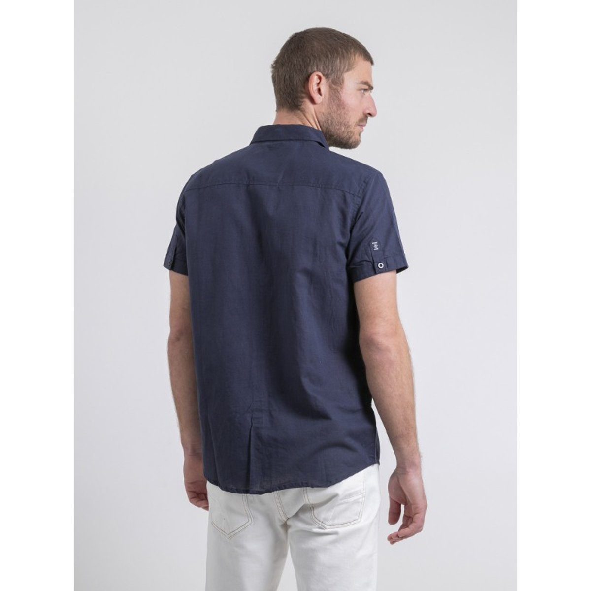 Chemise Manches Courtes Demika bleu marine, RITCHIE