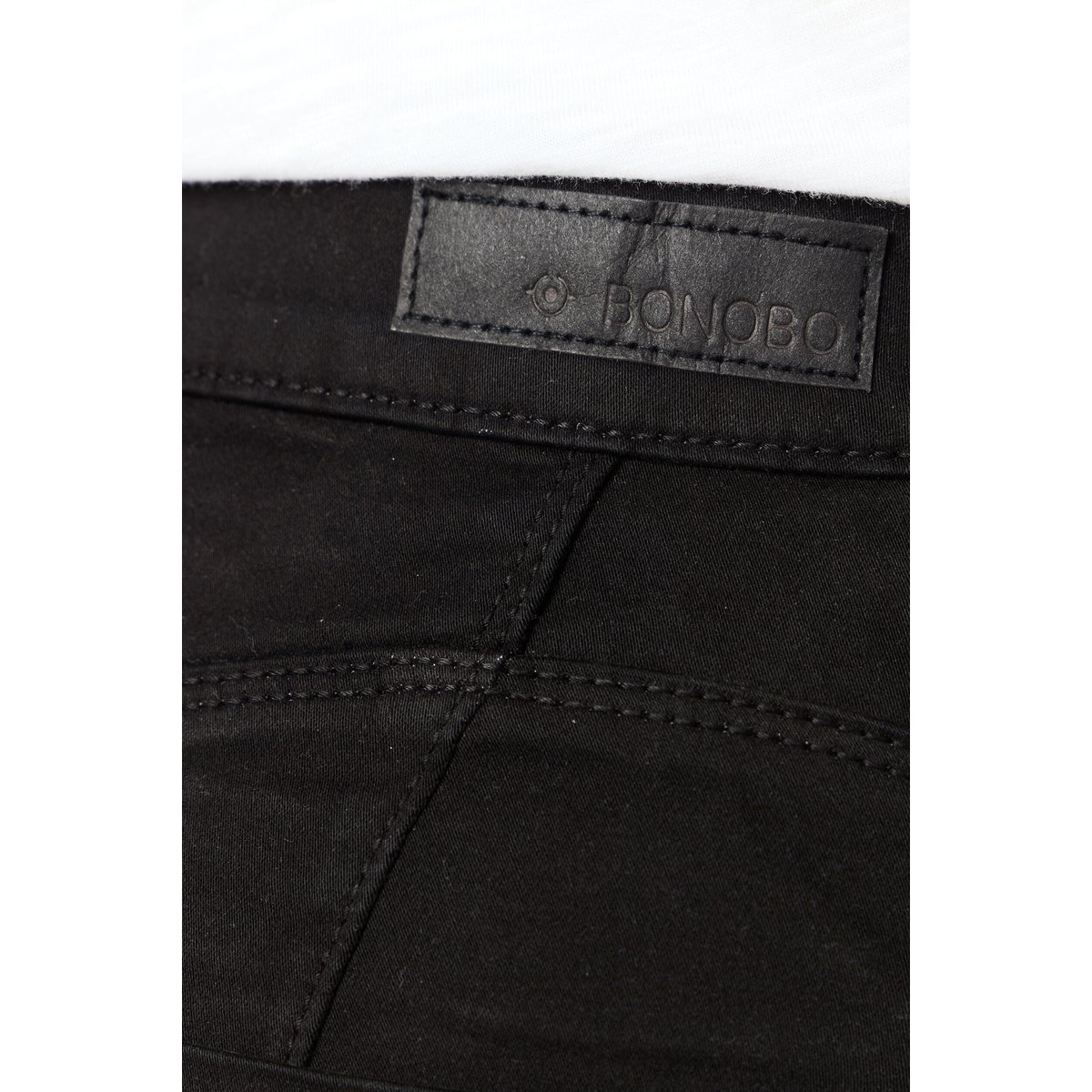 Pantalon Audrey - skinny push up gris foncé, BONOBO