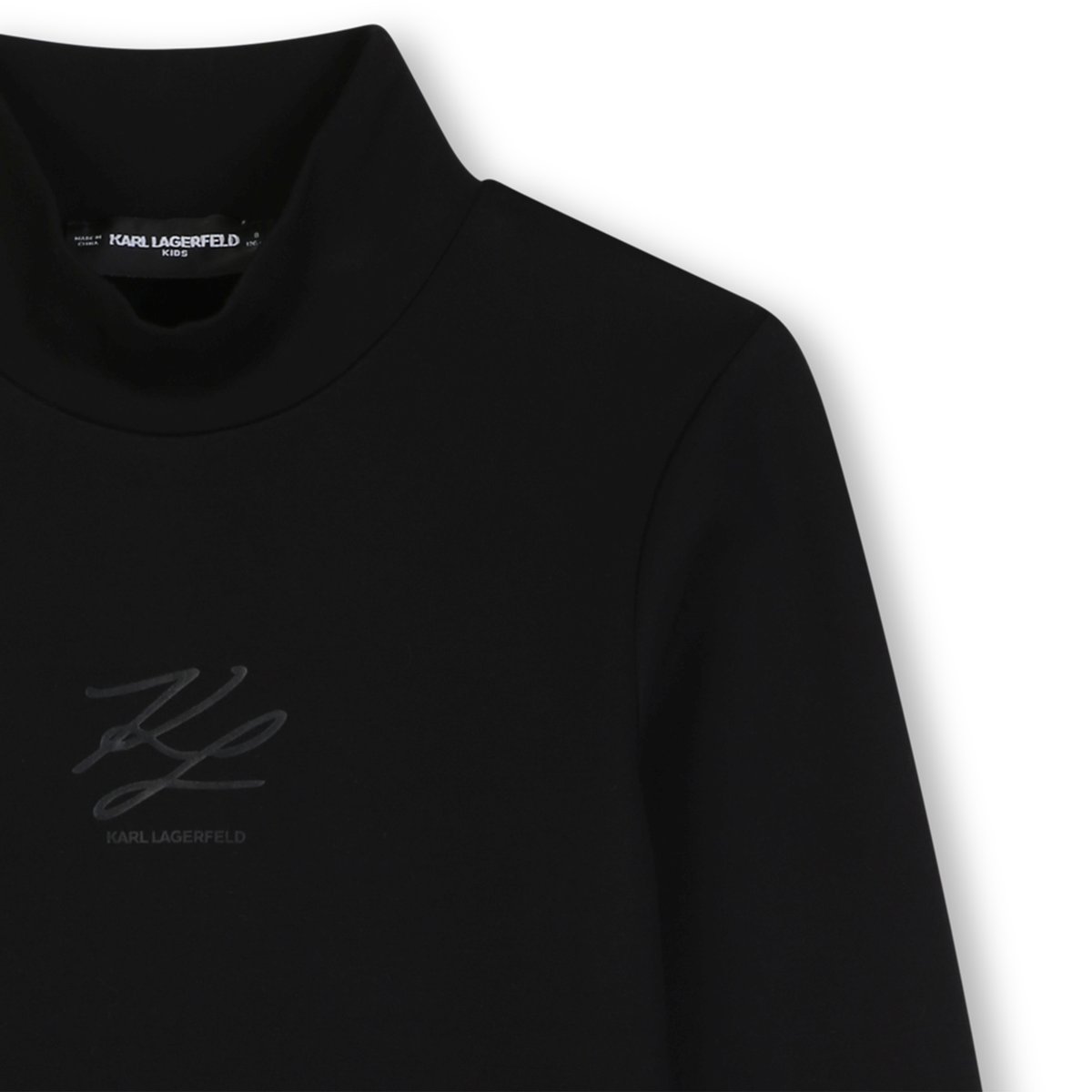Tee-shirt manches longues black, KARL LAGERFELD KIDS