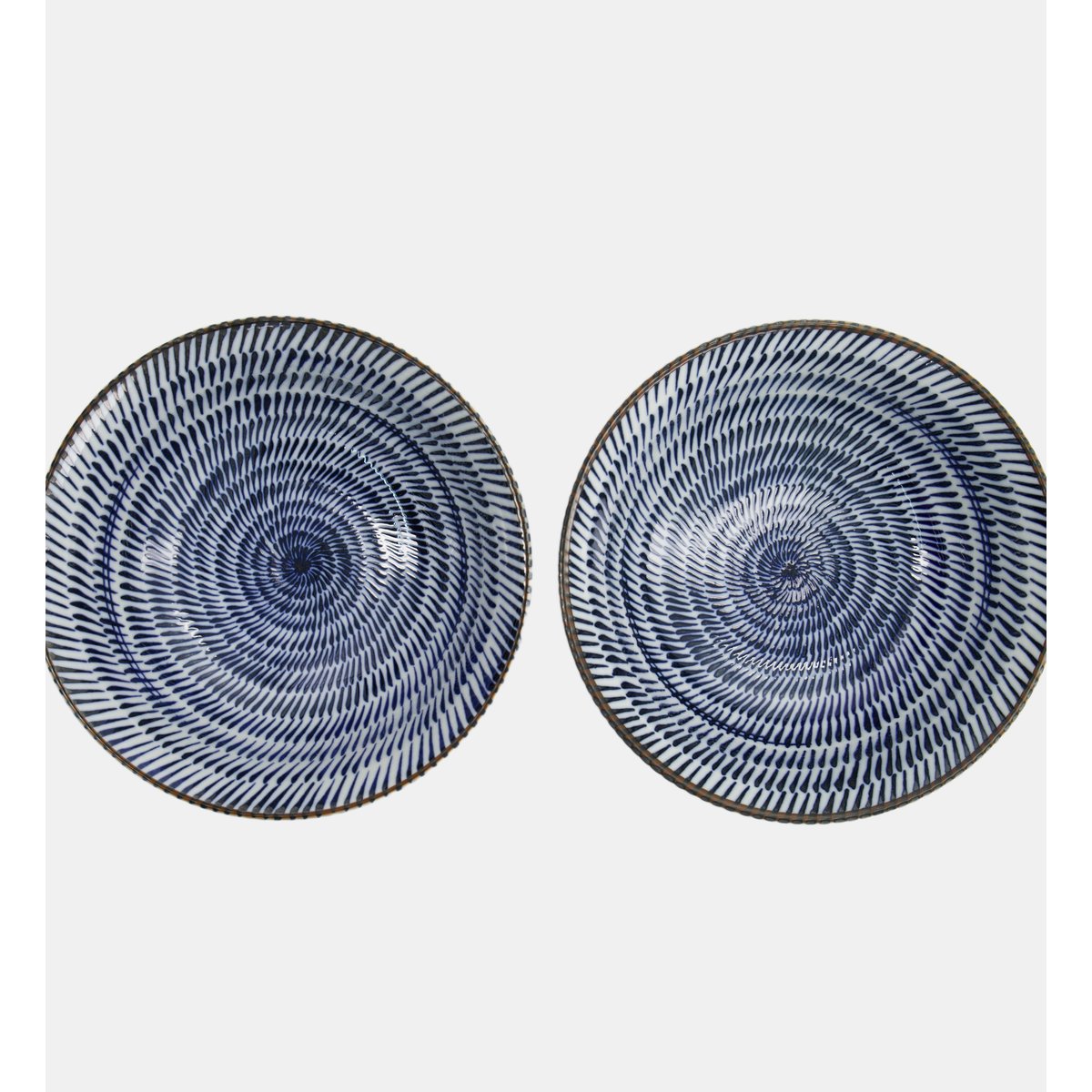 Coffret de 2 bols à ramen bleu et blanc, TOKYO DESIGN STUDIO