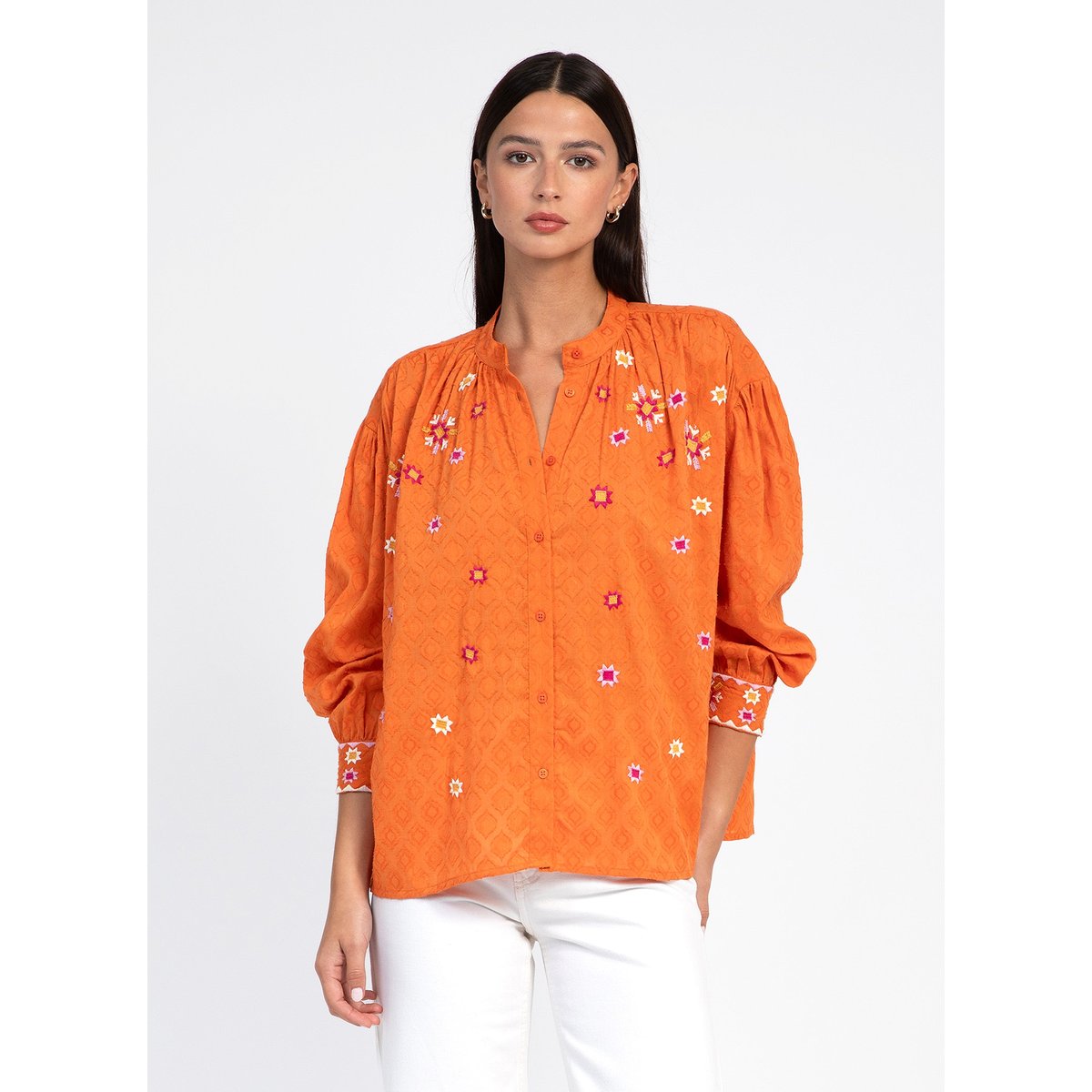 Blouse SOULIA orange, AN'GE