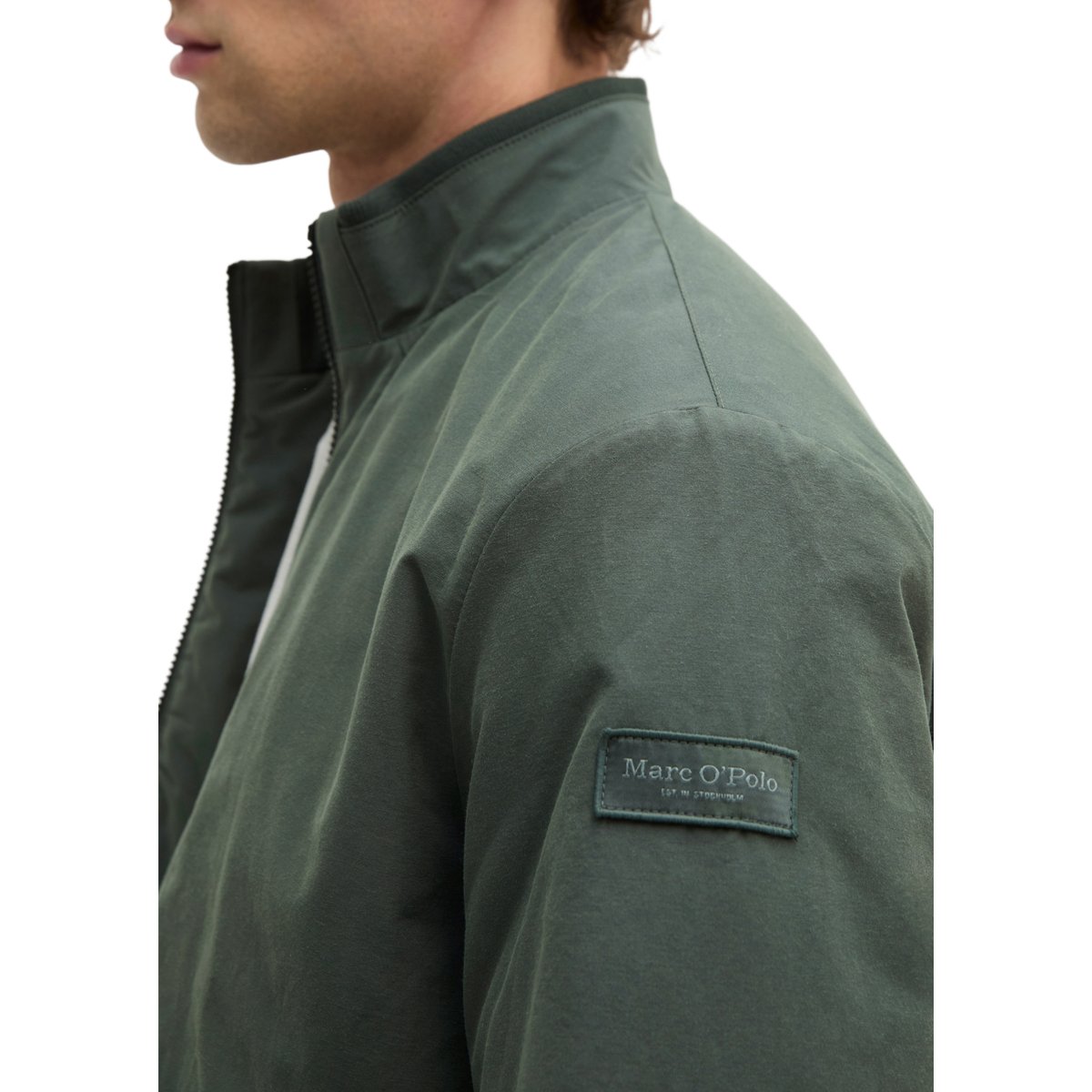 Veste regular avec un léger rembourrage gris foncé, MARC O'POLO