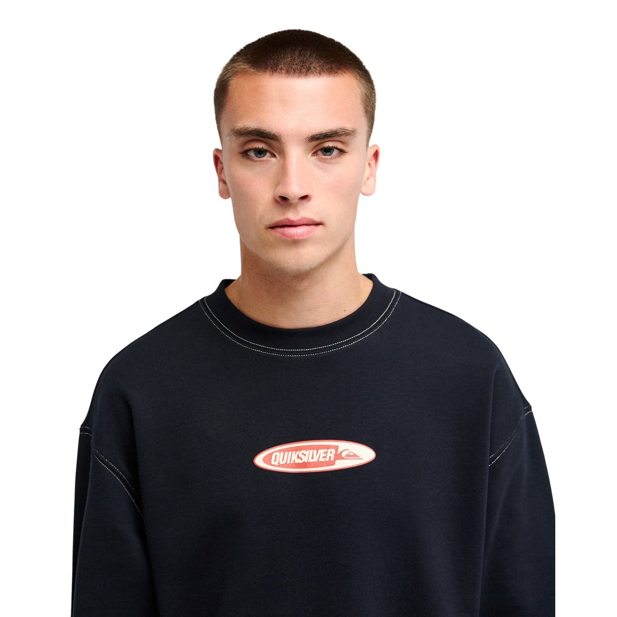Sweat DISK noir black, QUIKSILVER