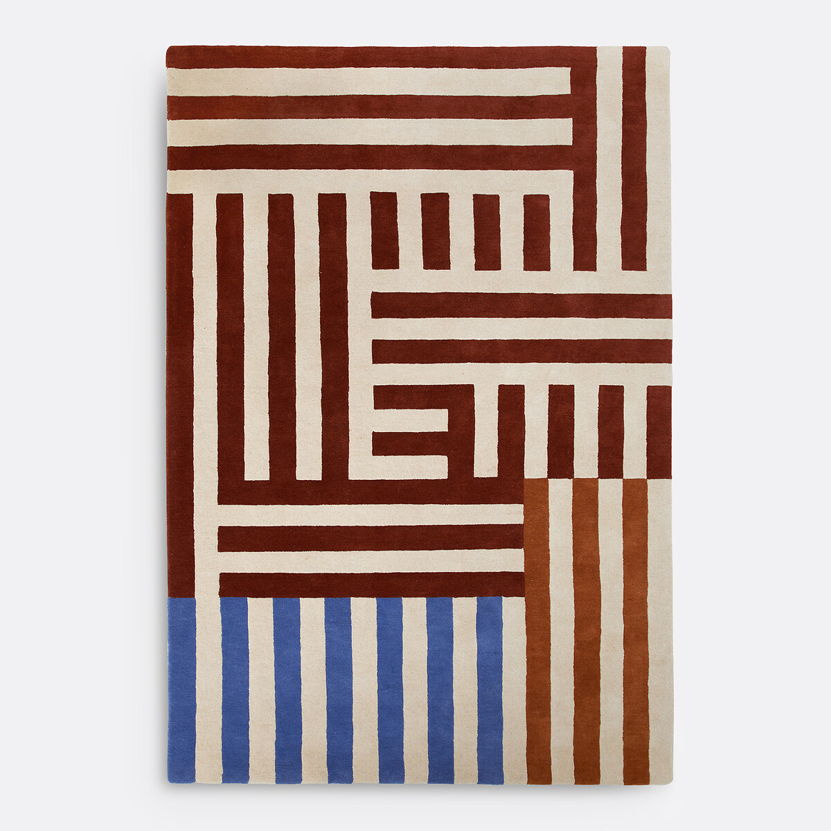 Tapis 100% laine, ELSIE multicolore, LA REDOUTE INTERIEURS