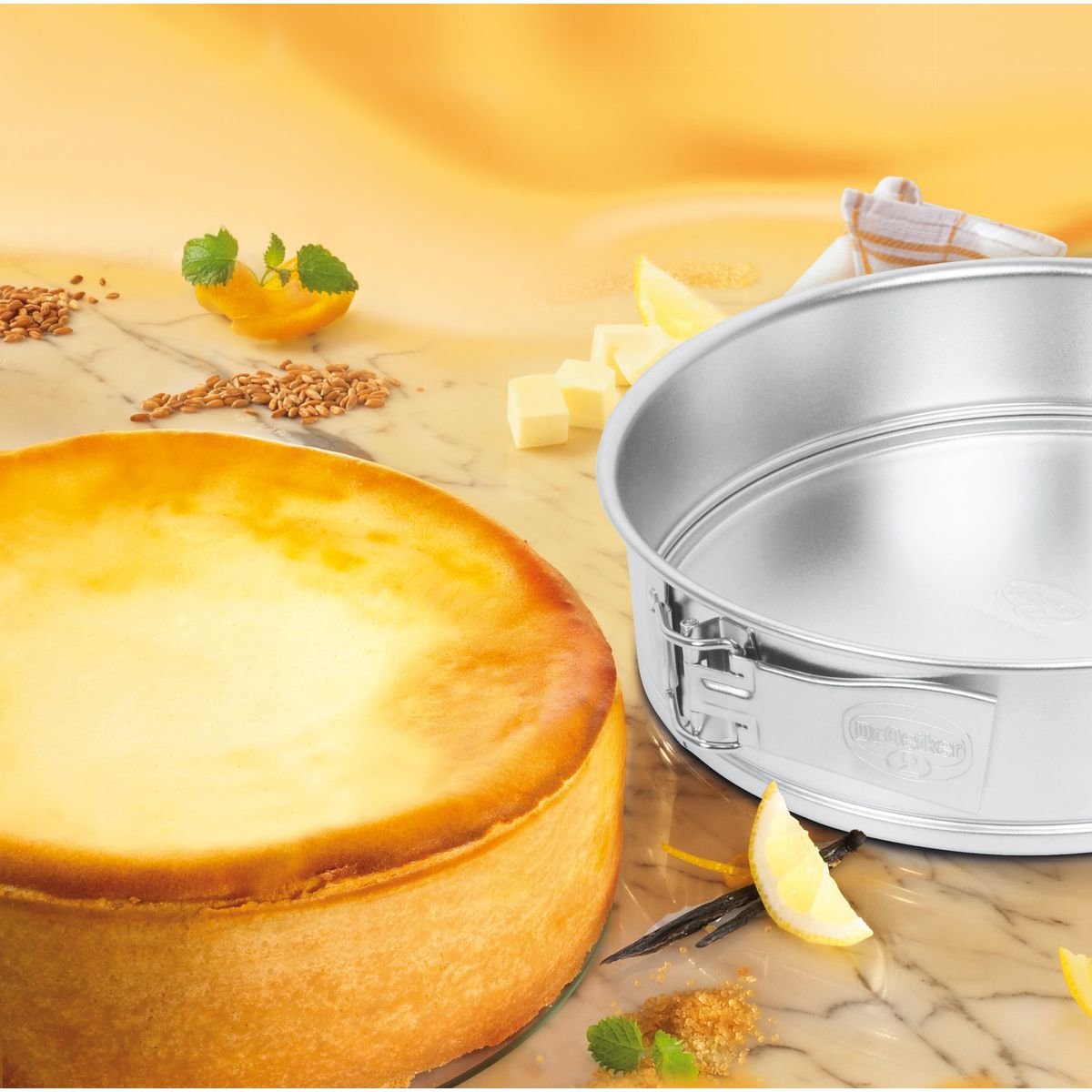 Moule à manqué à charnière CLASSICS gris, DR OETKER