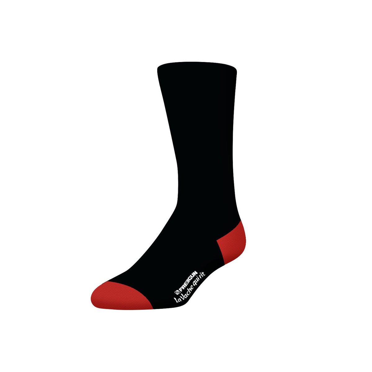 Lot De 4 Chaussette La Vache Qui Rit Coton gris/bleu/rouge/noir/blanc, FREEGUN