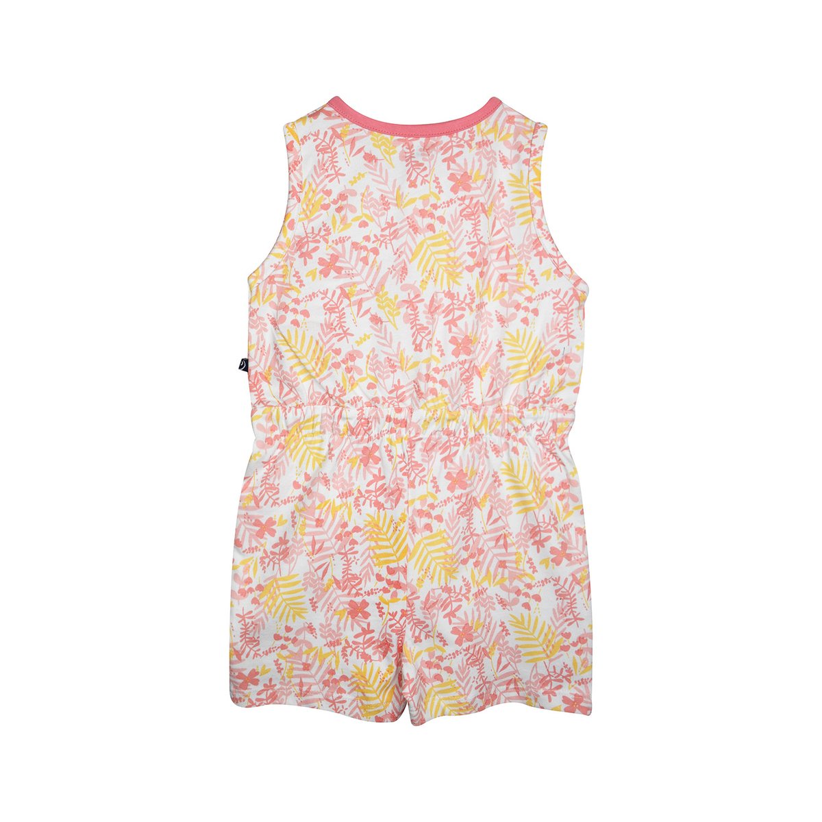 Combi pyjama hilda court enfant blanc, SUCRE D'ORGE
