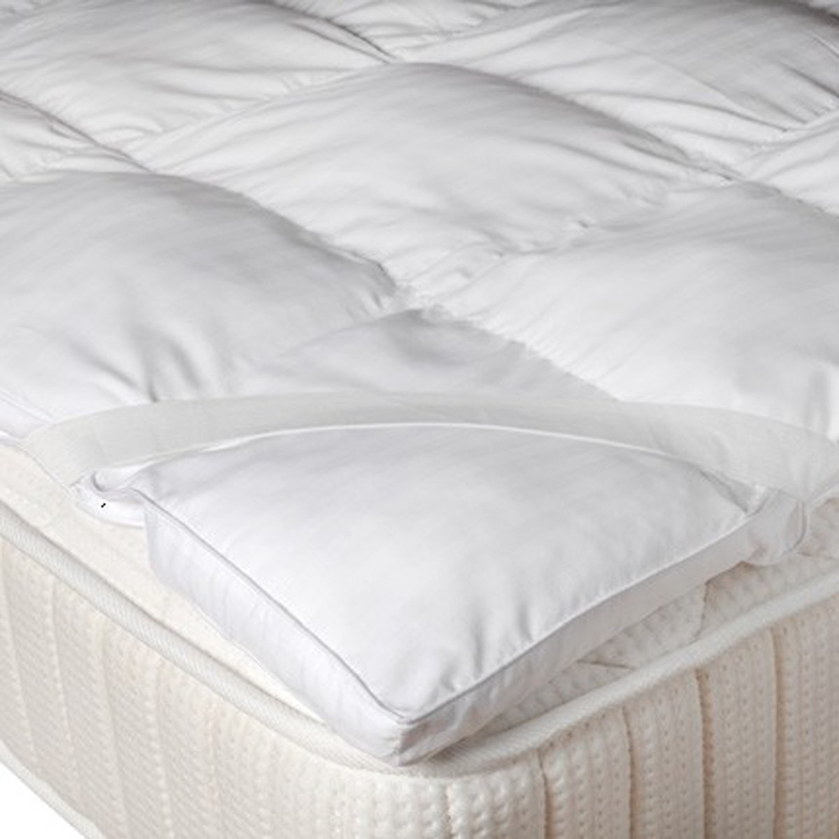 Surmatelas SYMPHONIE blanc, TOISON D OR