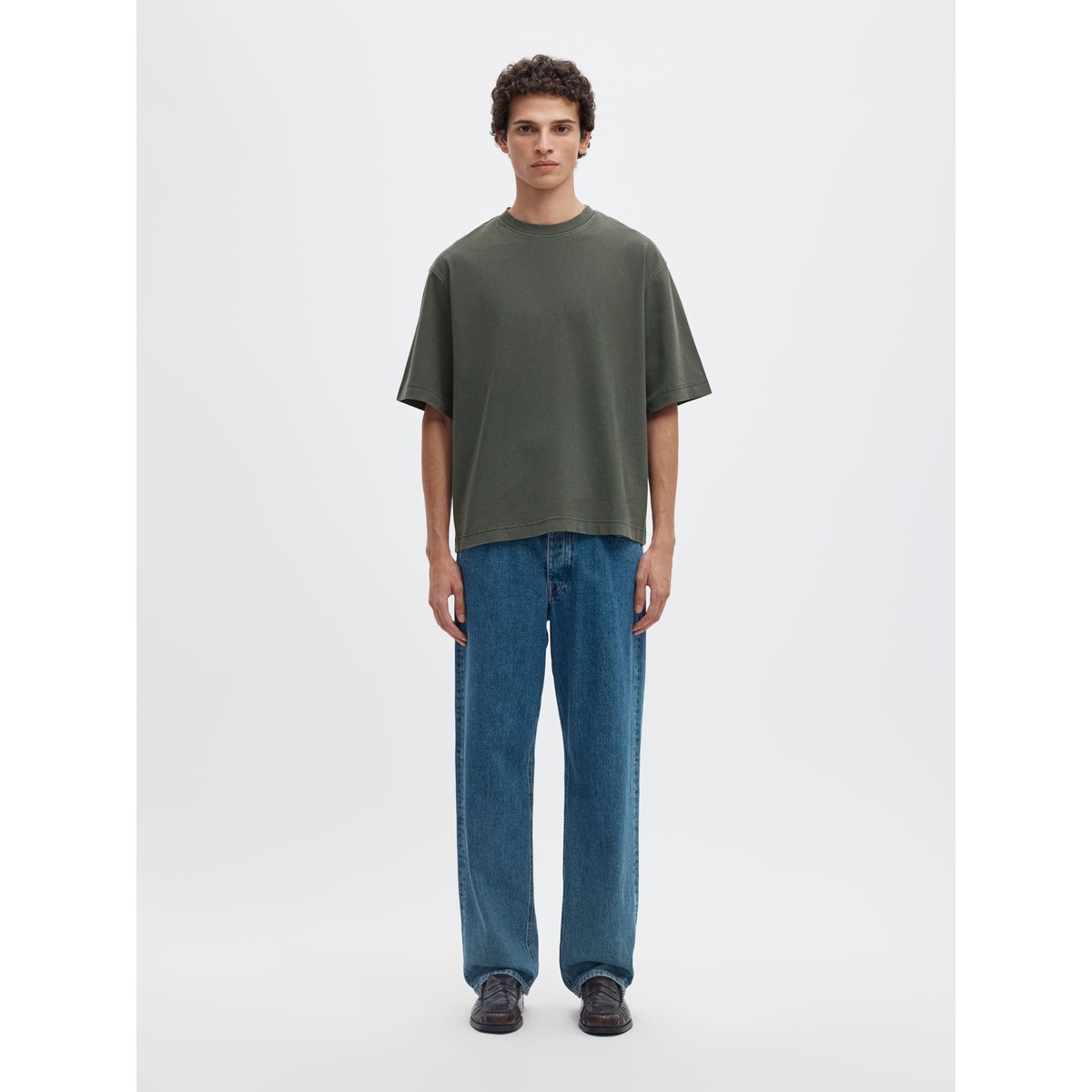 T-Shirt peat, SELECTED