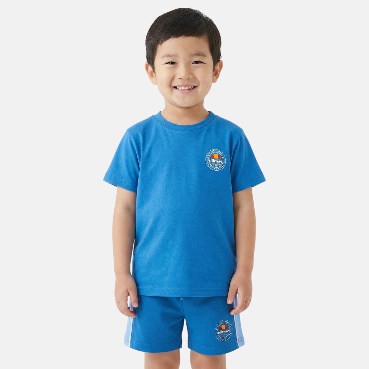 Lot de 2 t-shirts manches courtes et short SUMMER CAMP bleu roi, ELLESSE