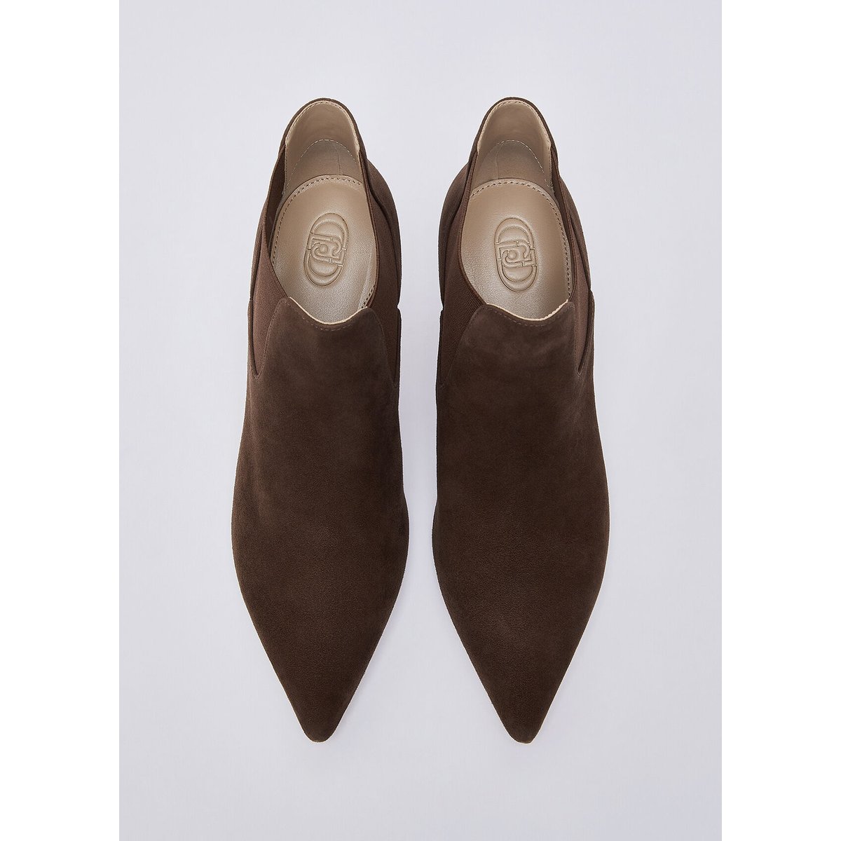 Bottines en daim ébène, LIU JO