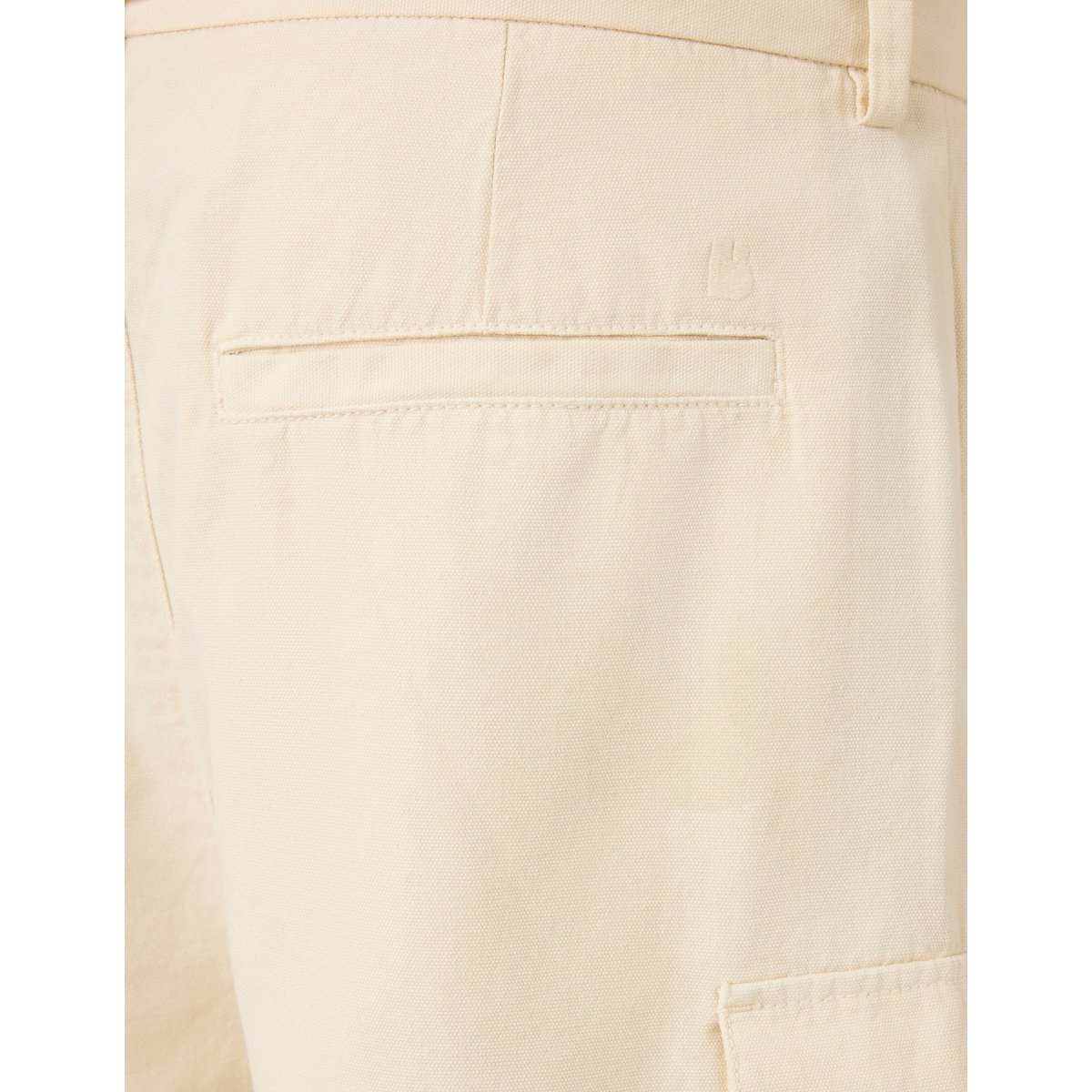 Bermuda cargo blanc écru, BZB