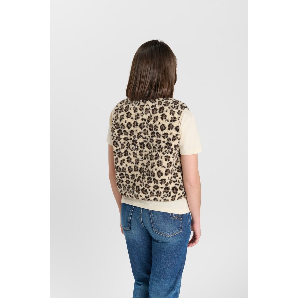 Veste sans manches SANRY bark leo, LE TEMPS DES CERISES