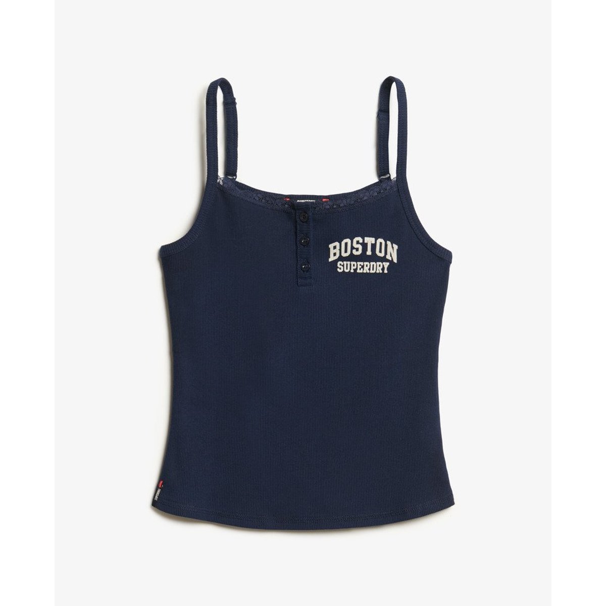 Caraco boutonné à motif Athletic Essentials bleu marine profond, SUPERDRY