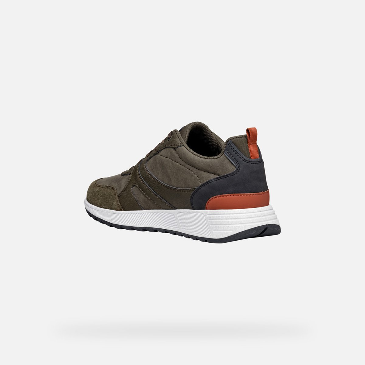 Baskets U MOLVENO vert militaire, GEOX