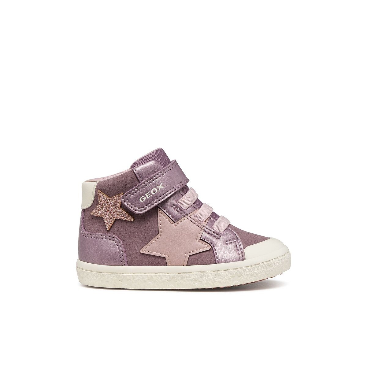 Zapatillas altas transpirables, GISLI rosa , GEOX