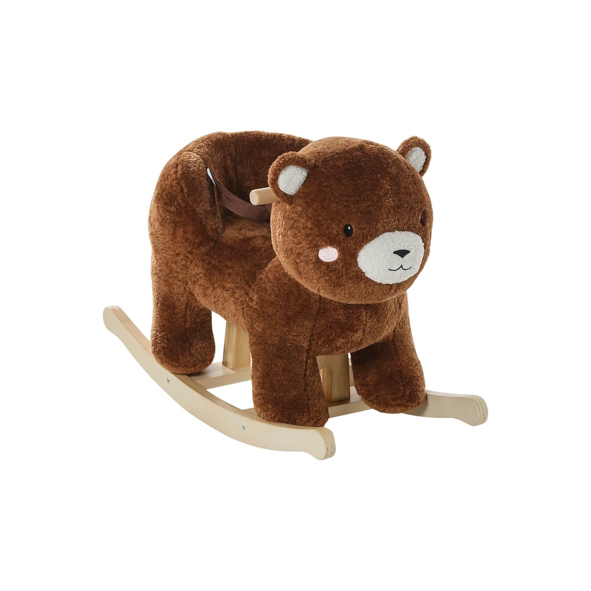 Ours à bascule en bois FSC® marron, VERTBAUDET