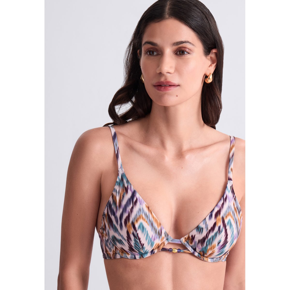 Haut de maillot de bain Triangle Aurora Sands. rose, AUBADE
