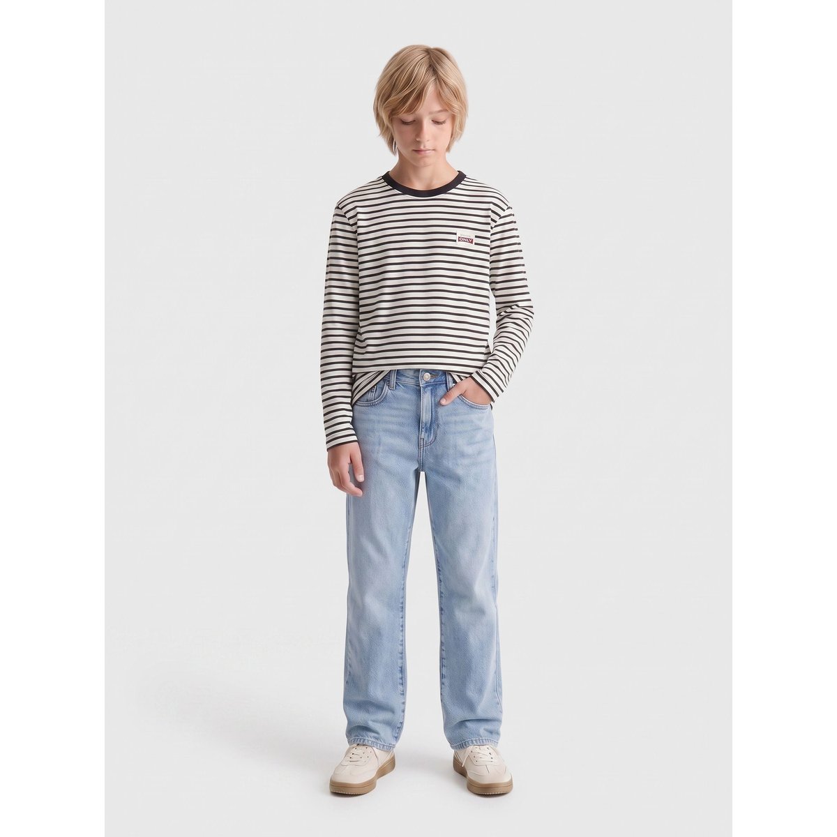 Coupe Regular light blue denim 1, ONLY & SONS JUNIOR