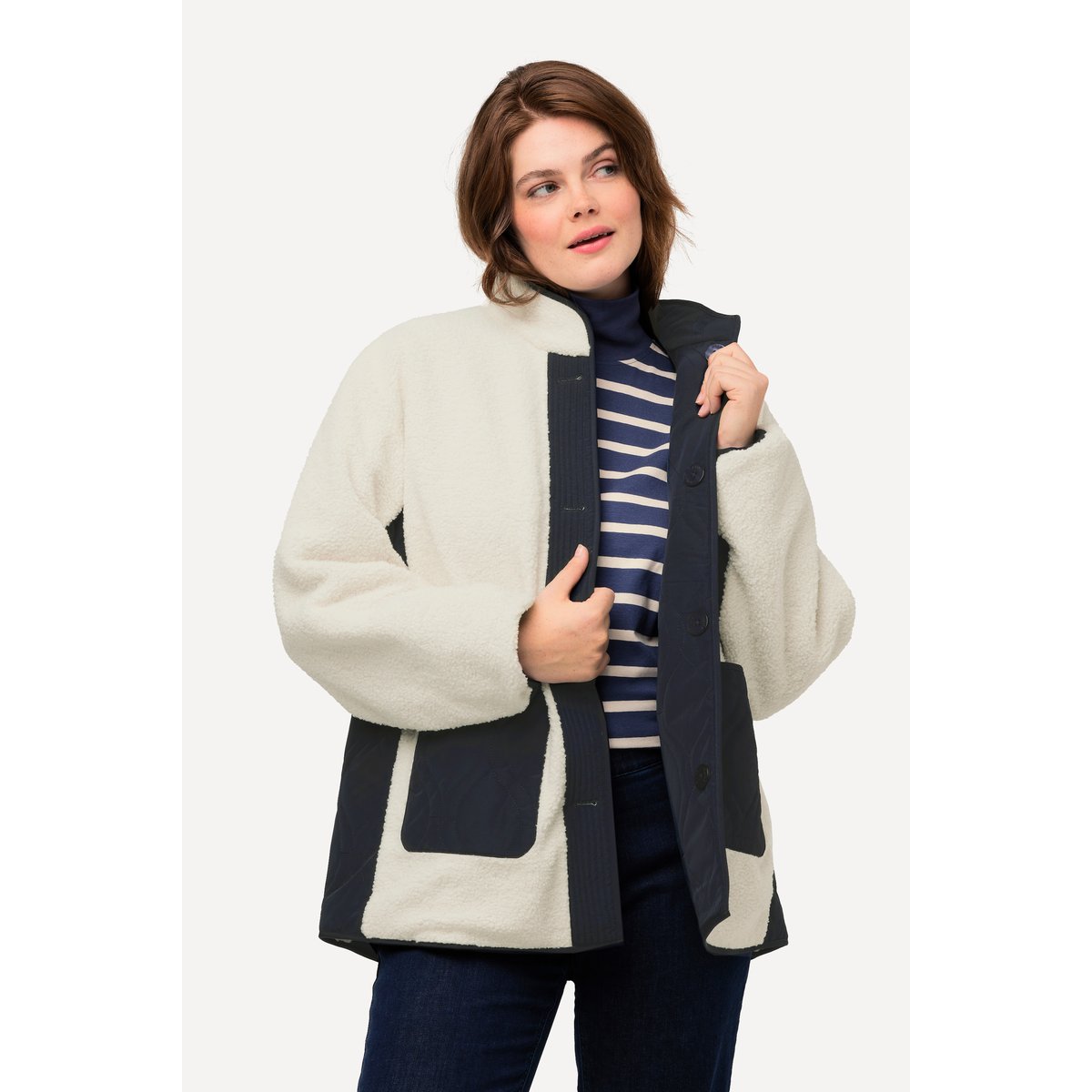 Veste réversible marine, ULLA POPKEN