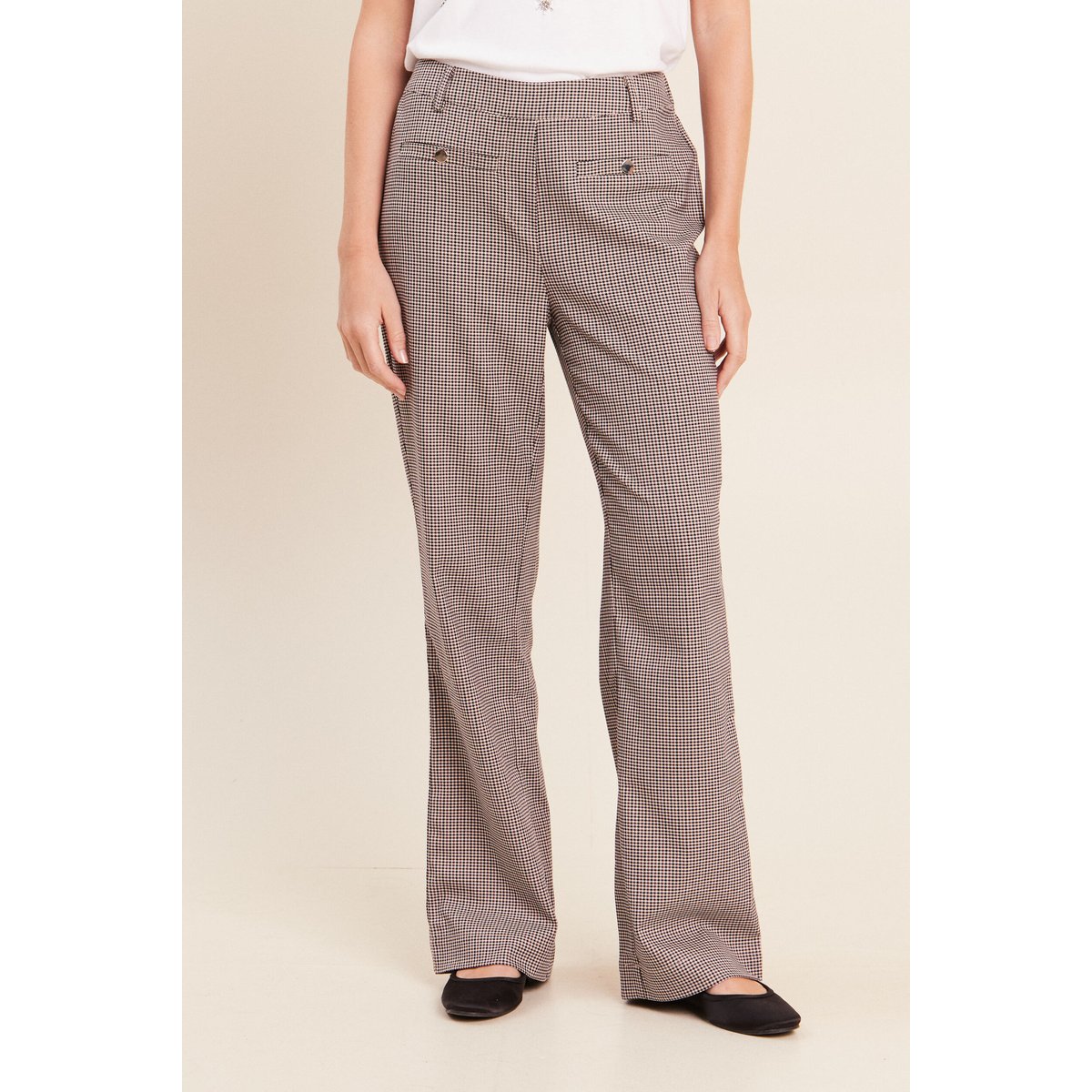 Pantalon 7/8e taille standard marron, BREAL