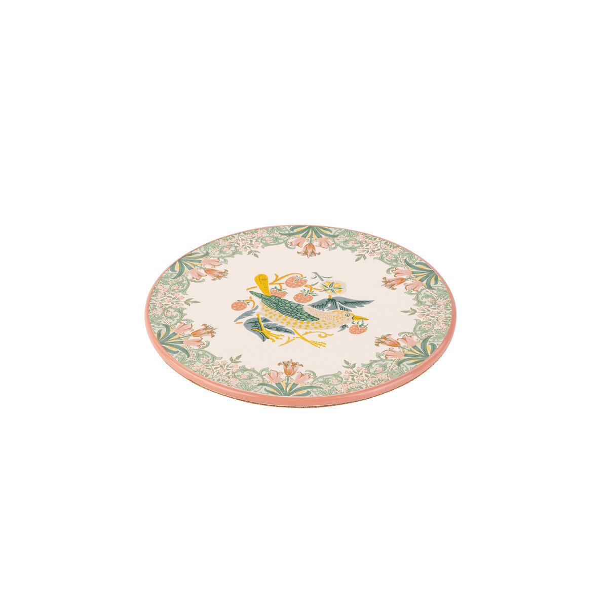 Kitchen Garden Cork-Backed Trivet multi-coloured, WILLIAM MORRIS AT HOME
