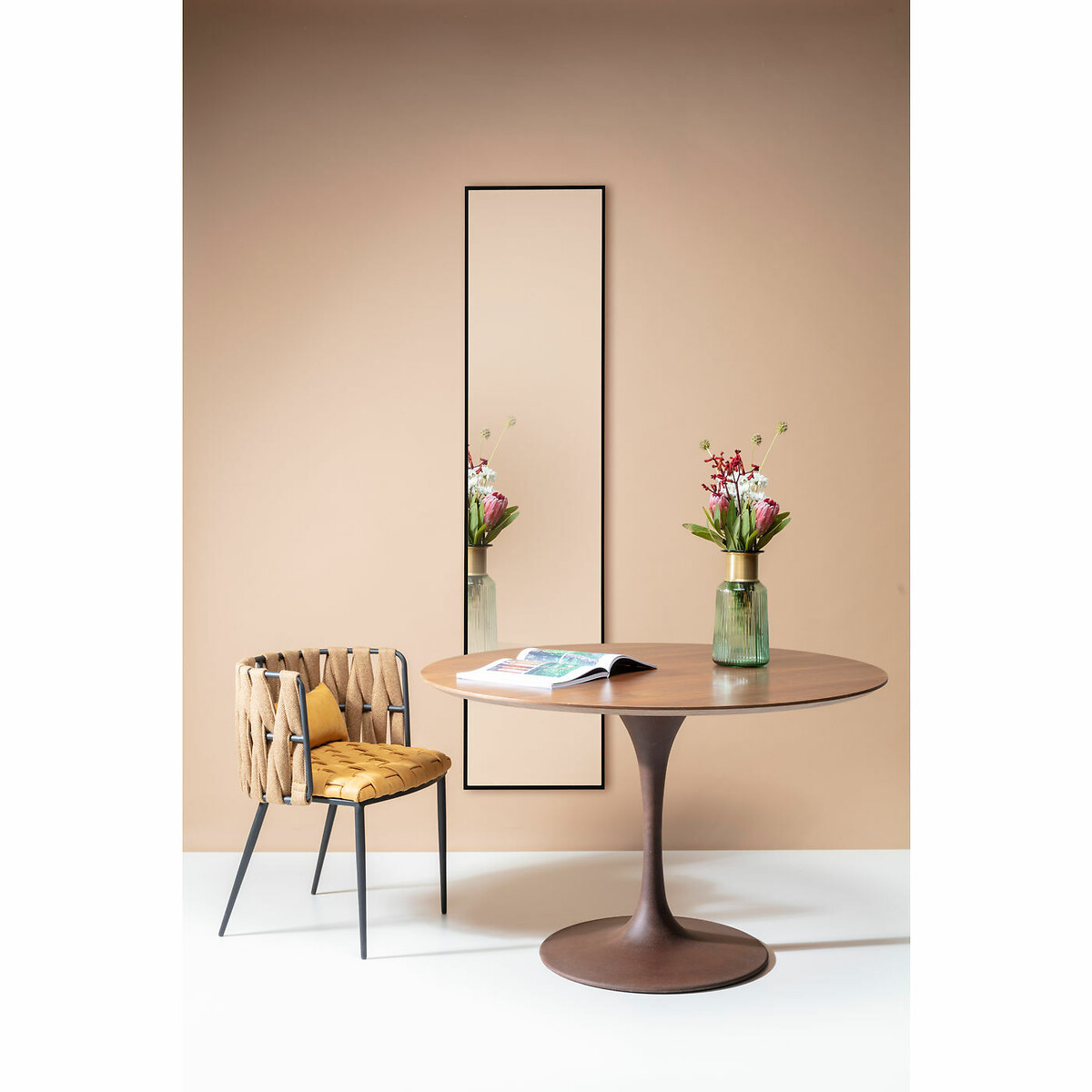 Miroir Bella 180x30cm noir, KARE DESIGN
