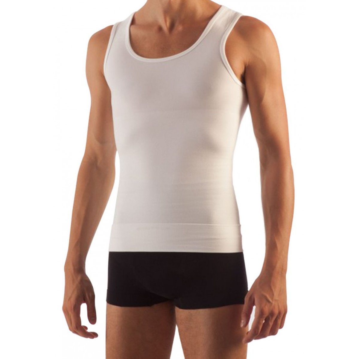 Débardeur Correcteur Homme blanc, LYTESS
