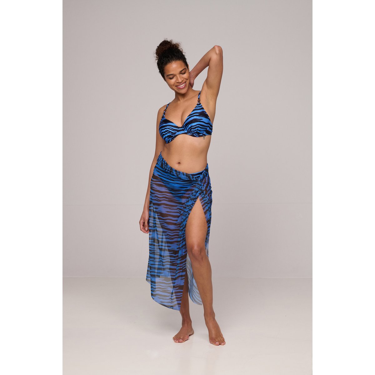 jupe stretch MARVA bleu - wild waves, MARIE JO