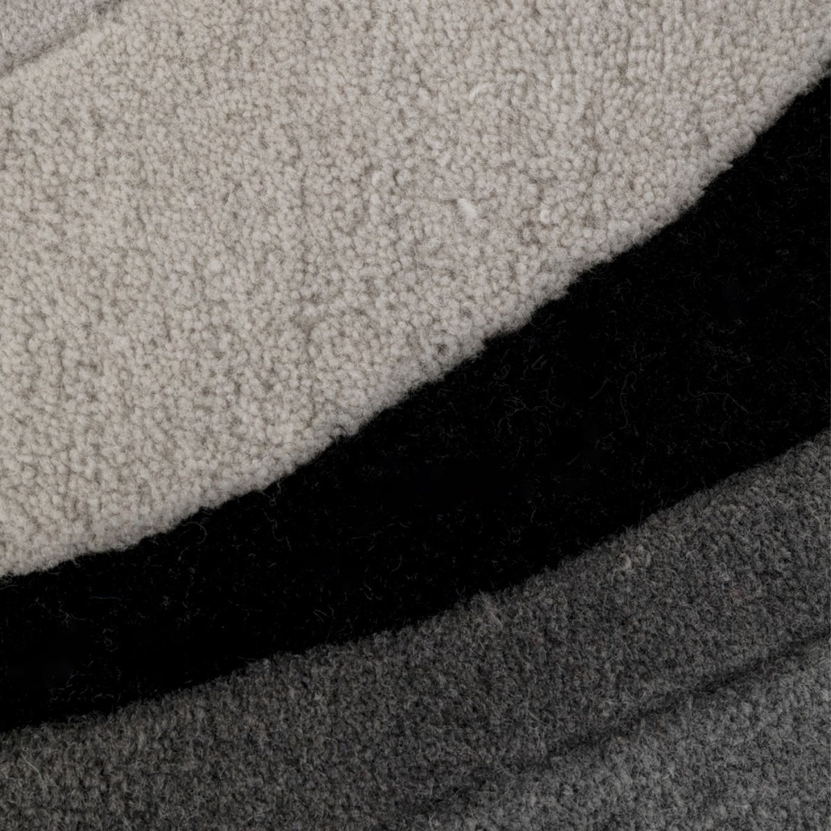 Tapis dégradé en viscose, AURA gris, KARE DESIGN