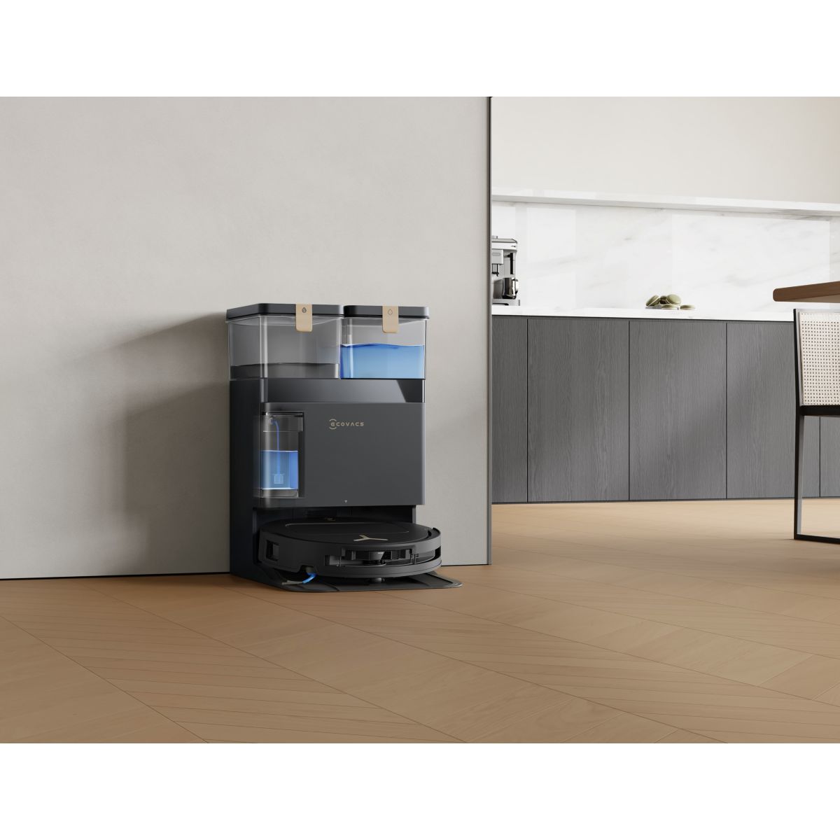 Robot Aspirateur Laveur Deebot T50 Pro Omni Gen3 couleur unique, ECOVACS