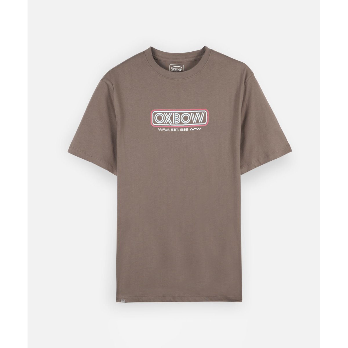 Tee-shirt manches courtes FRAMED pebble, OXBOW