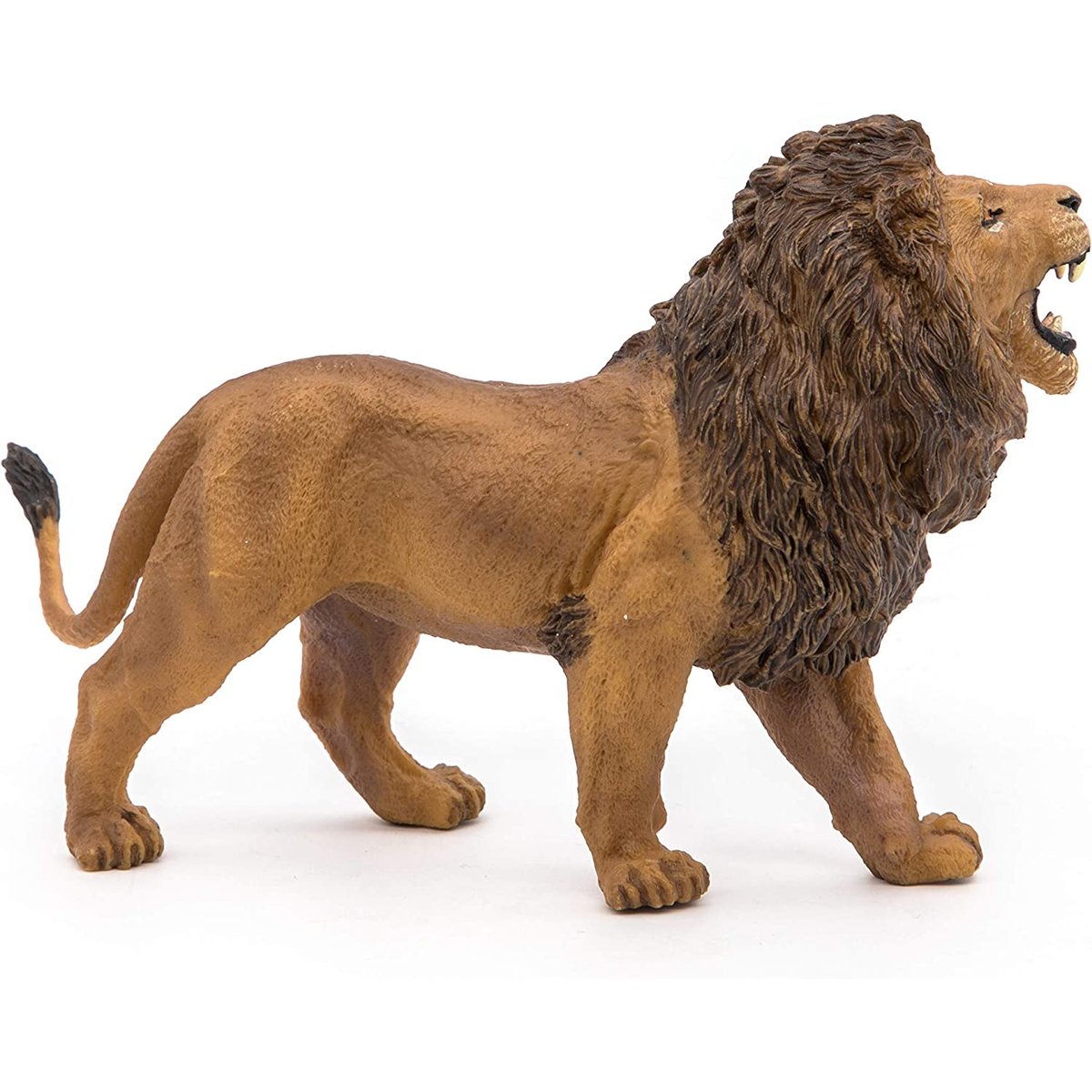 Figurine Lion rugissant marron, PAPO