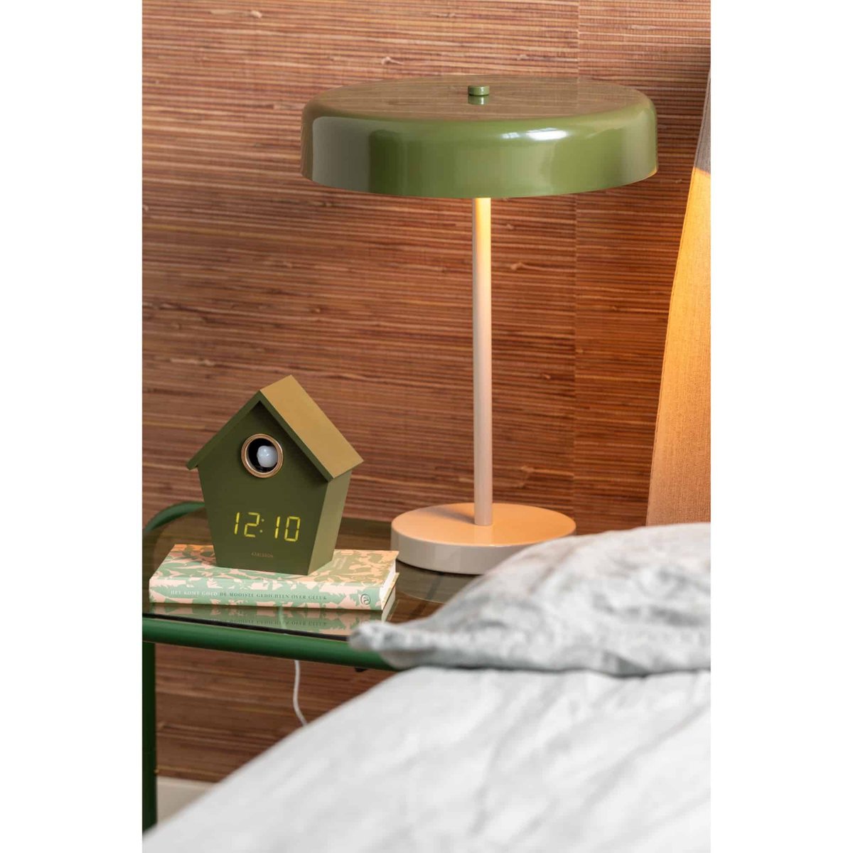 Lampe À Poser Métal REINA PALO gris, LEITMOTIV