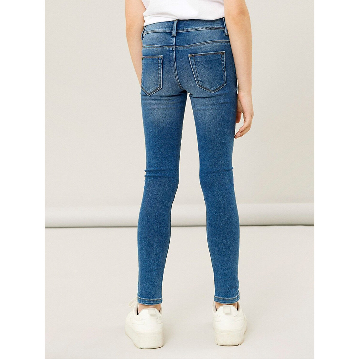 Mid Rise Skinny Jeans denim blue, NAME IT