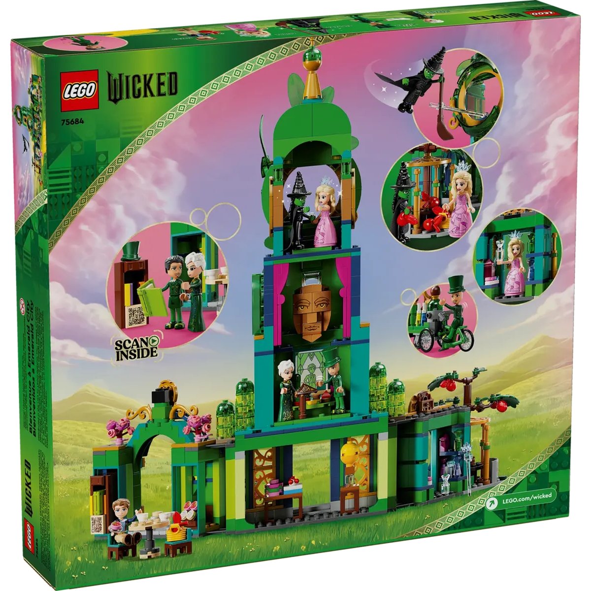 LEGO Wicked - Explorez la Magie d'Emerald City - 75684 multicolore, LEGO