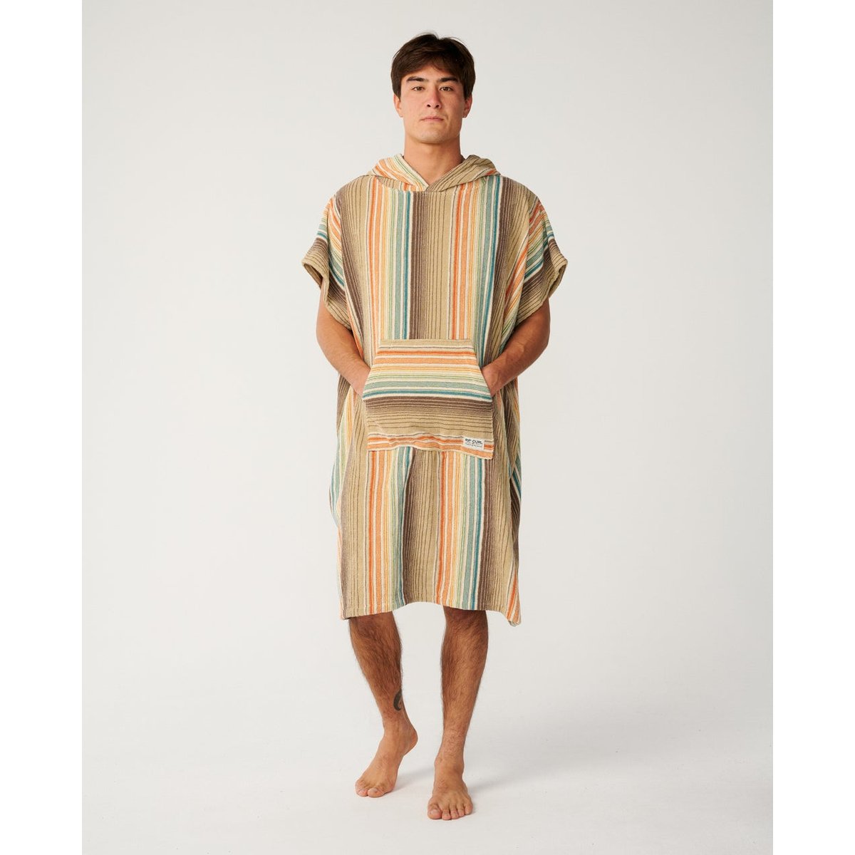 Poncho SURF CLASSIC khaki sand, RIP CURL