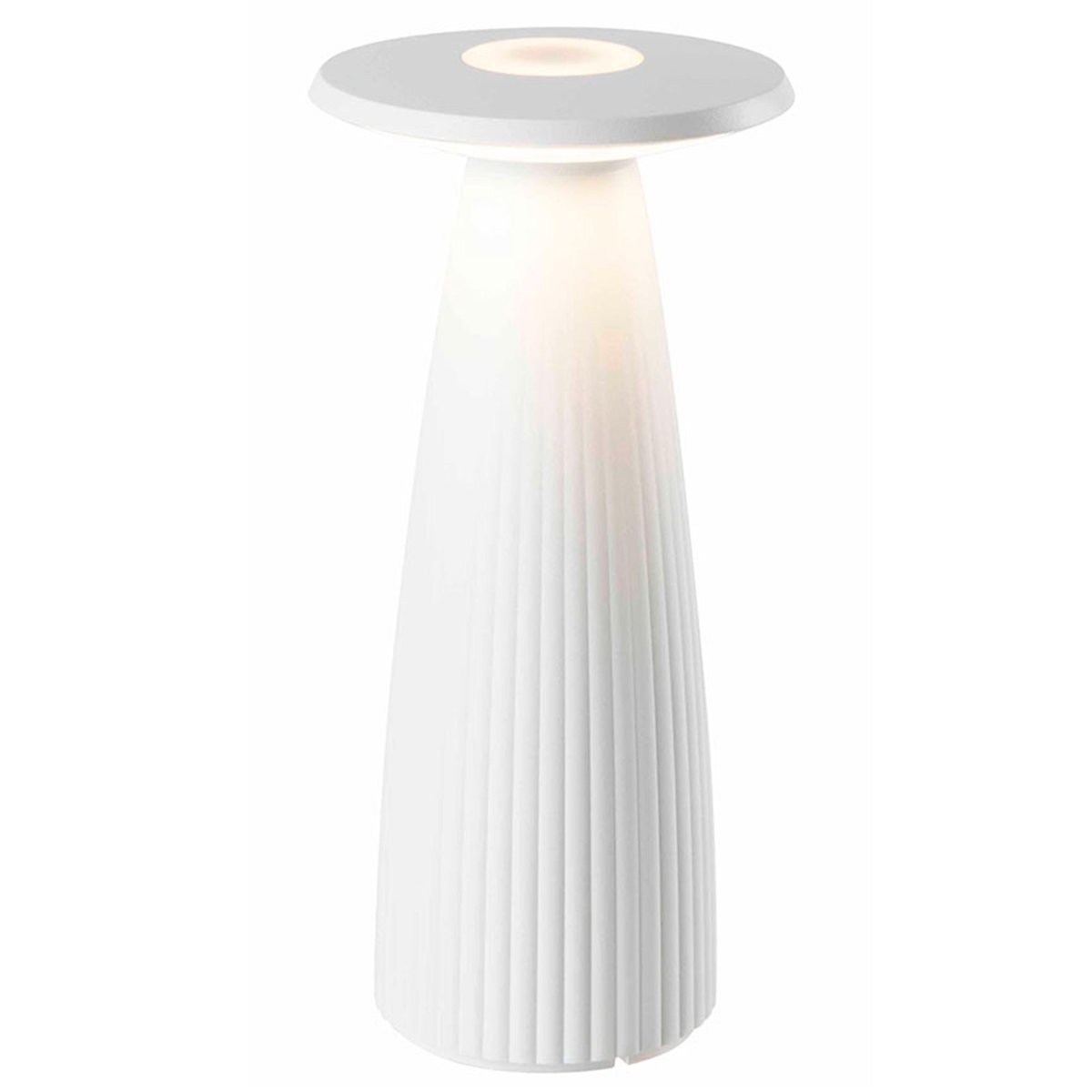 Lampe de table sans fil FLORA MINI blanc, LUMISKY