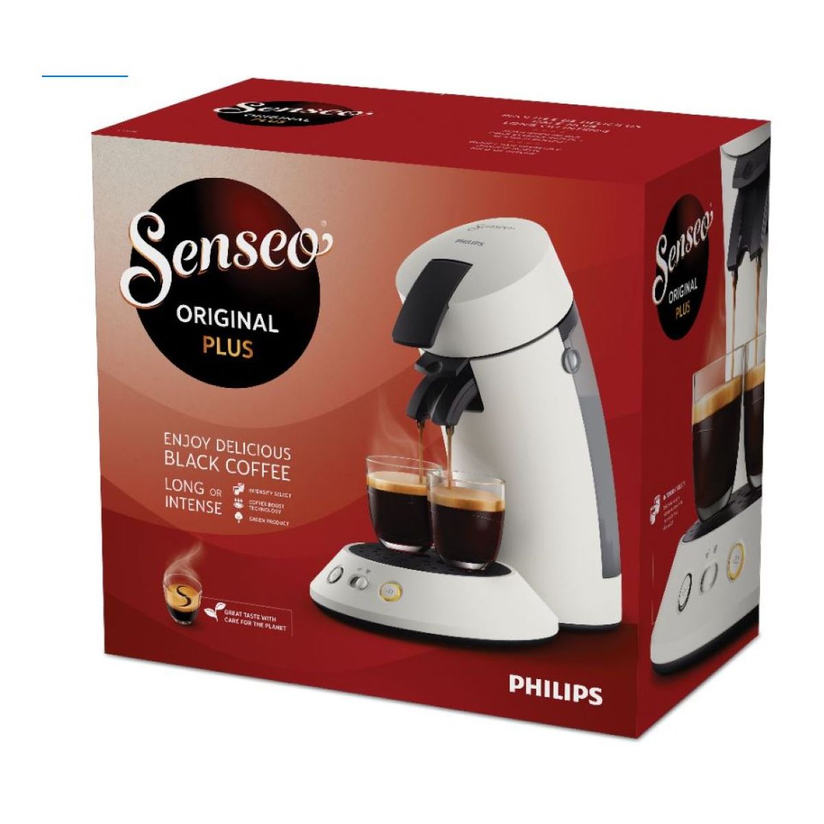 Cafetière À Dosette Senséo Original Plus Csa210/11 blanc, SENSEO
