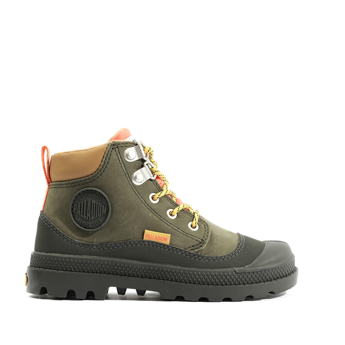 Botines Pampa Hi Cuff HKR caqui, PALLADIUM