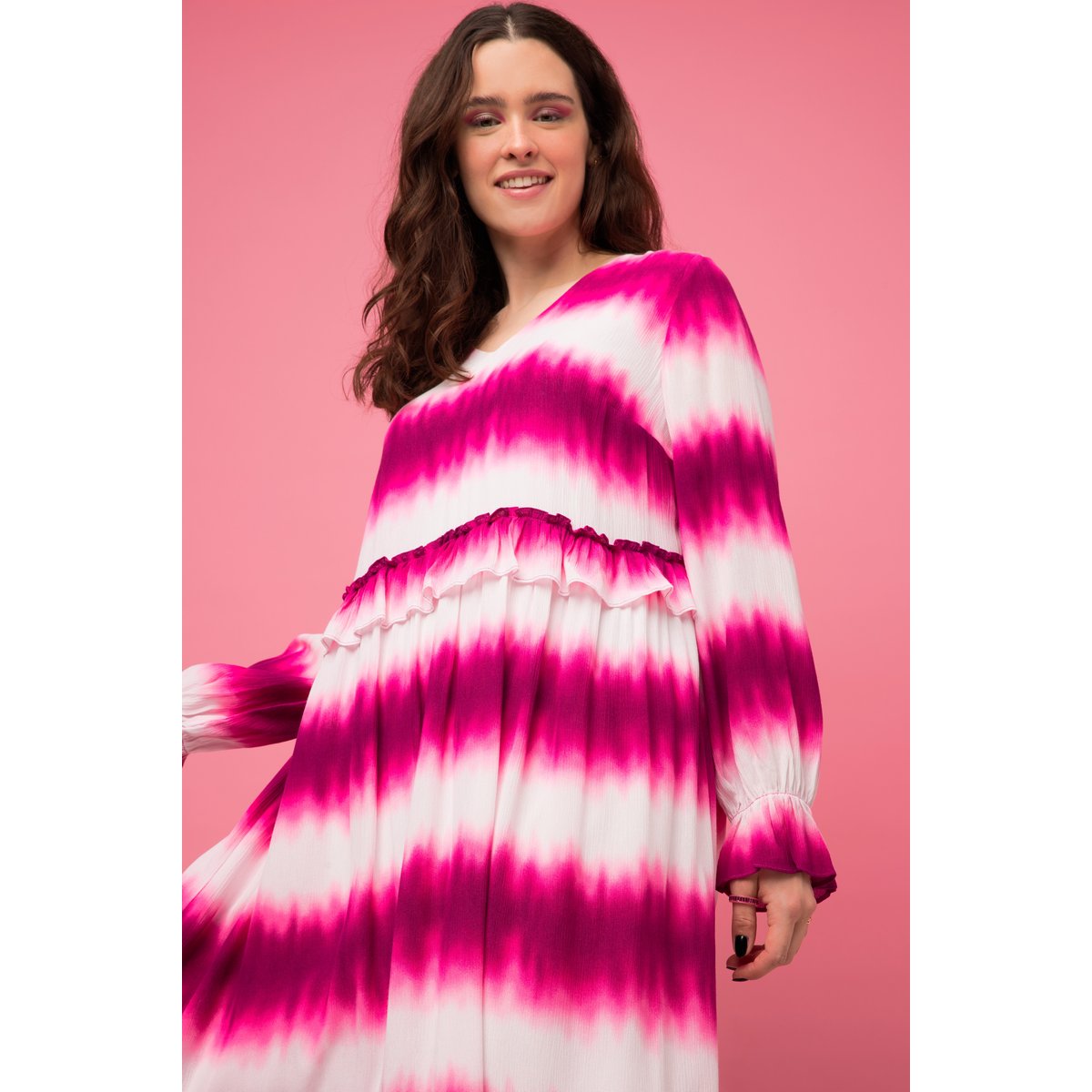 Robe max à ligne A bruyère clair, STUDIO UNTOLD