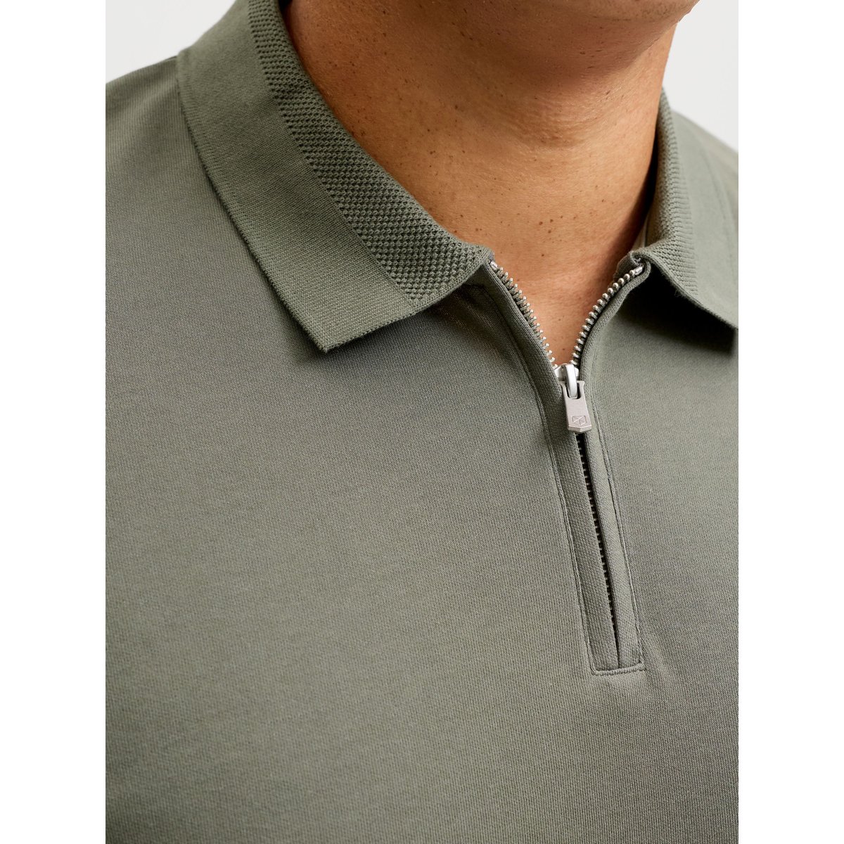 Polo grise - smokey olive, JACK & JONES